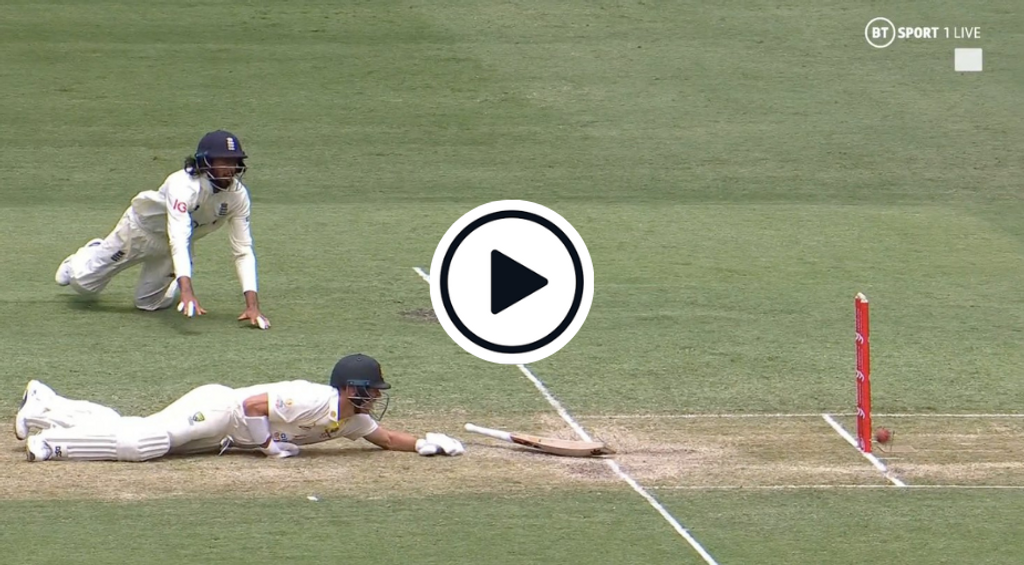 Watch: David Warner given a third life in comical near-miss run out