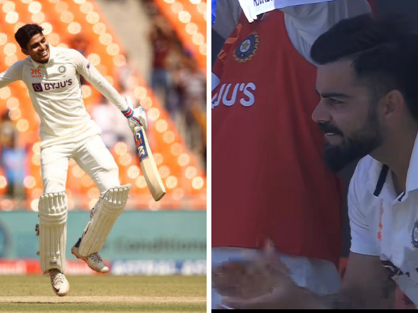 heshubman-gill-brings-up-maiden-home-test-ton-virat-kohli-proudly-applauds-from-dugout.Click to read full article.