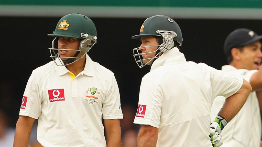 During the Brisbane Test against New Zealand in 2011