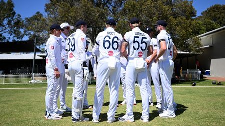 is-this-englands-first-ashes-test-xi-pope-at-no3-no-spinner-five-seamers-picked-for-lions-warm-up.Click to read full article.