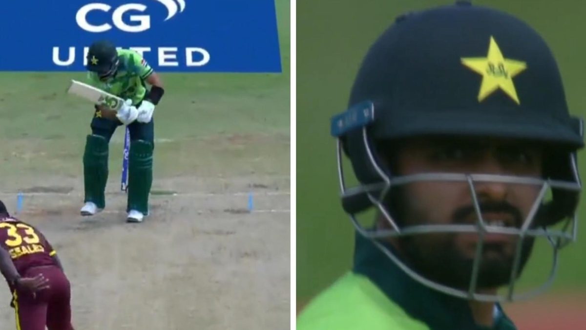 Babar Azam duck