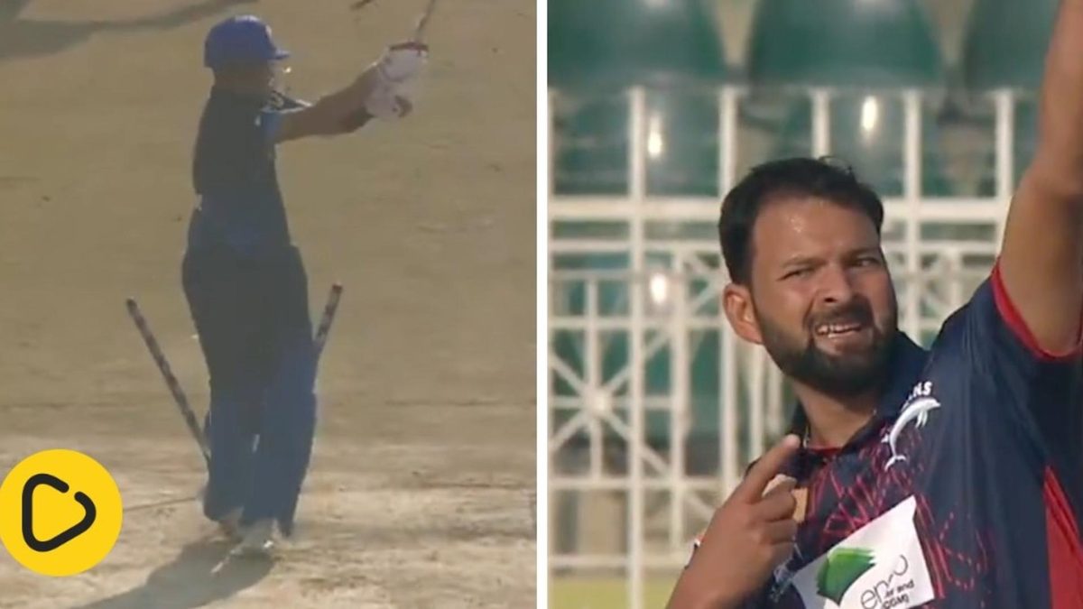 Ihsanullah celebrates first professional wicket after long injury lay off