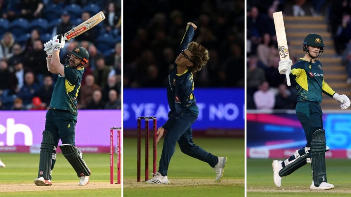 Travis Head, Adam Zampa and Jake Fraser-McGurk, who all took part in the T20I series against England.