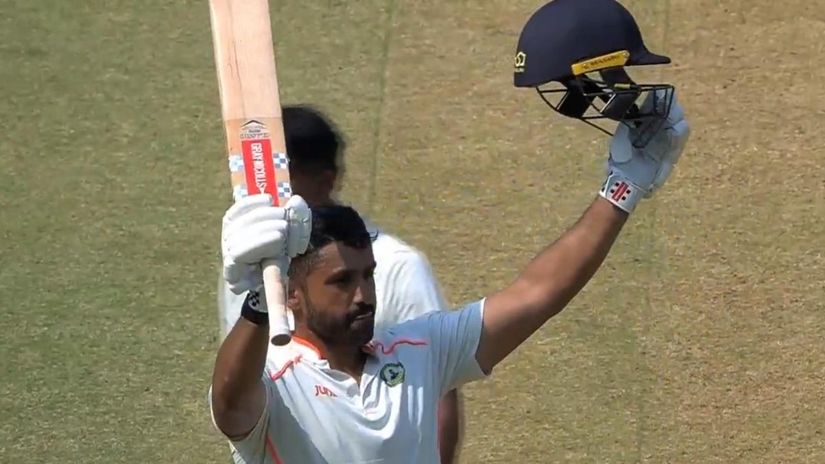 Vidarbha's Karun Nair became just the third Ranji Trophy batter to achieve a unique feat, with his century against Kerala in the 2024/25 season finale on Saturday (March 1).