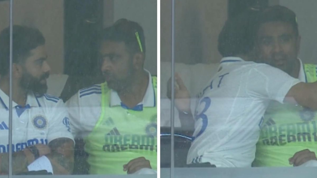 Ashwin retired at the end of the Gabba Test