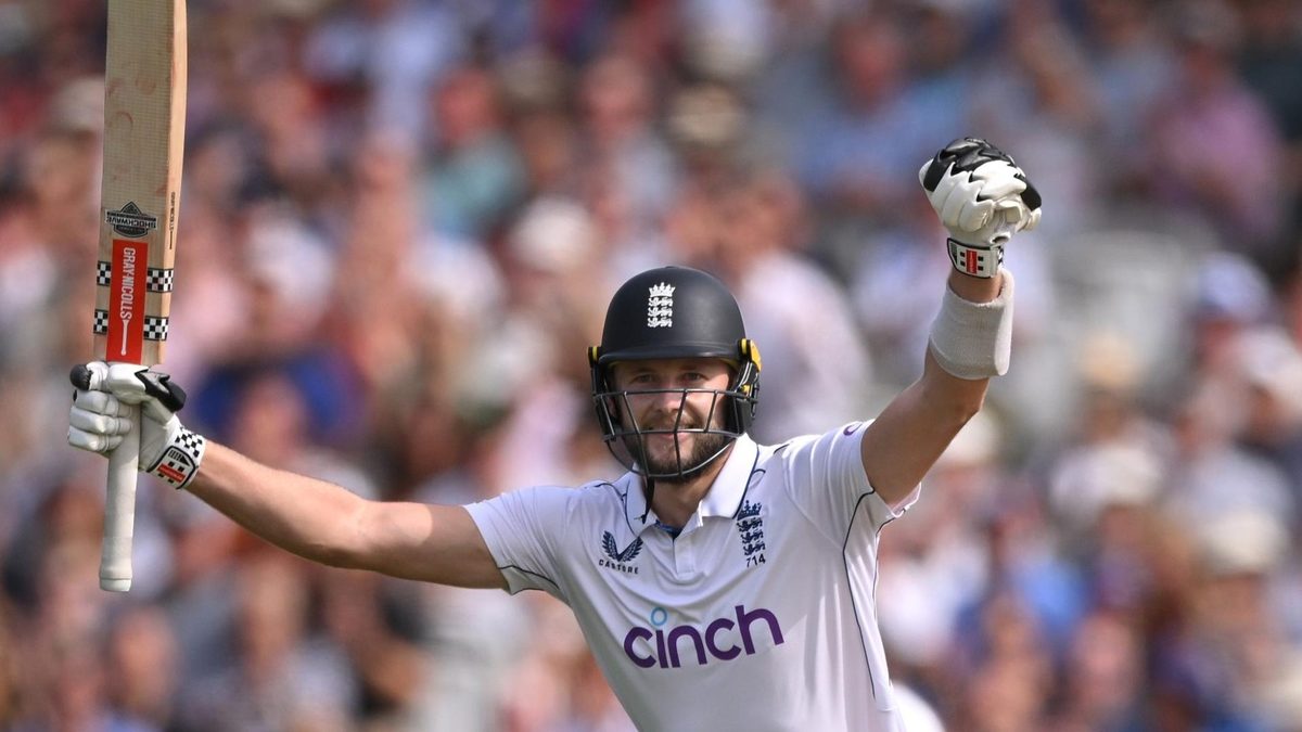Gus Atkinson scored a century against Sri Lanka