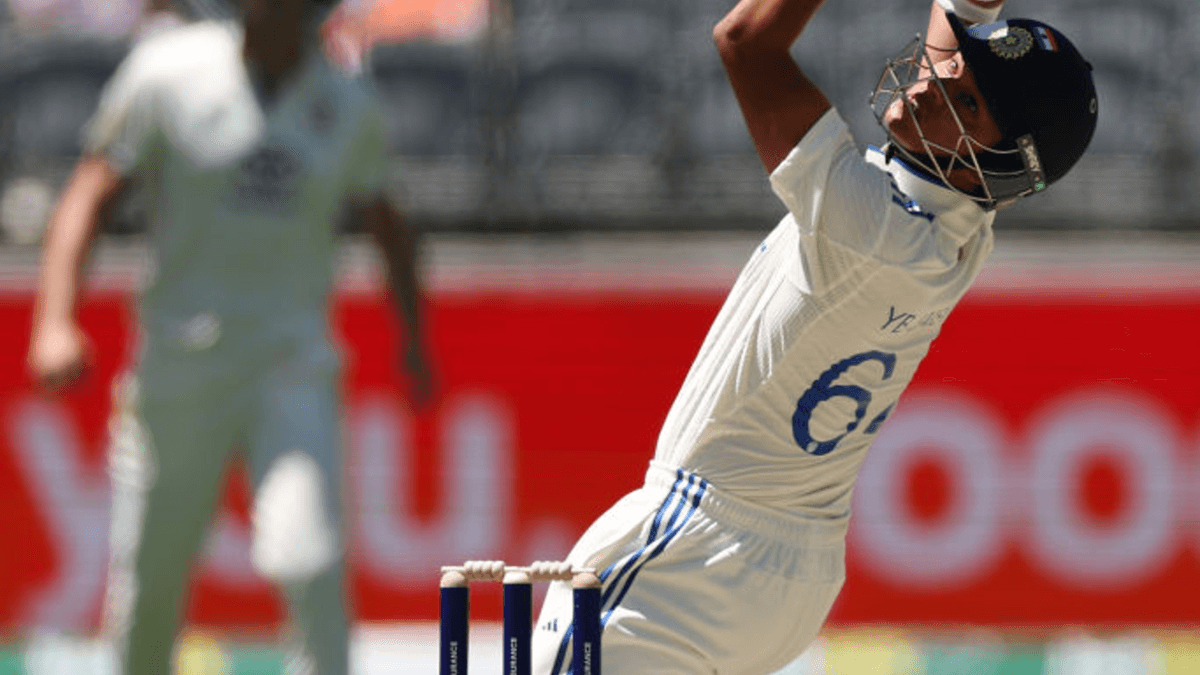 Jaiswal reaches his hundred