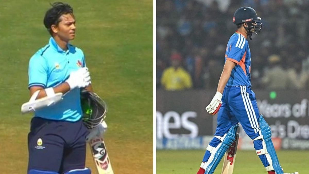 Yashasvi Jaiswal SMAT 100