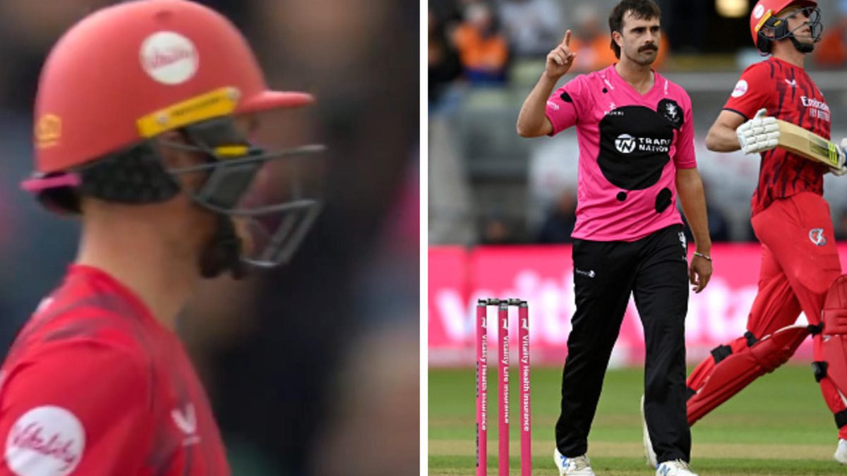 Lancashire's decision to retire out a struggling George Balderson backfired during their 2025 T20 Blast semi-final match against Somerset on Saturday (September 13)