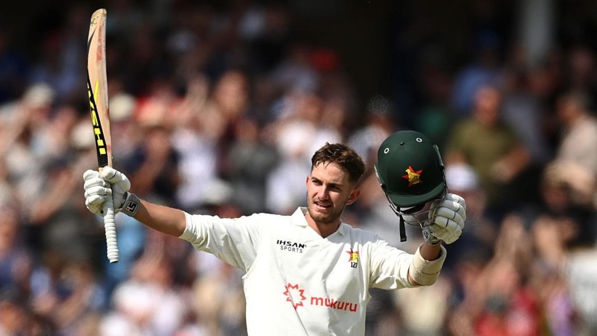 Zimbabwe opener Brian Bennett scored his country's fastest Test century on Friday (May 23).