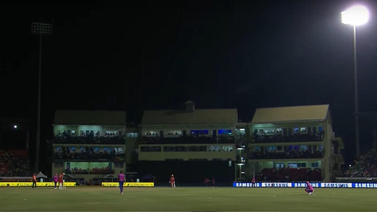 The Caribbean Premier League 2024 Eliminator between Barbados Royals and Trinbago Knight Riders (TKR) on Tuesday night was decided via the DLS method after a floodlight failure caused a lengthy delay.