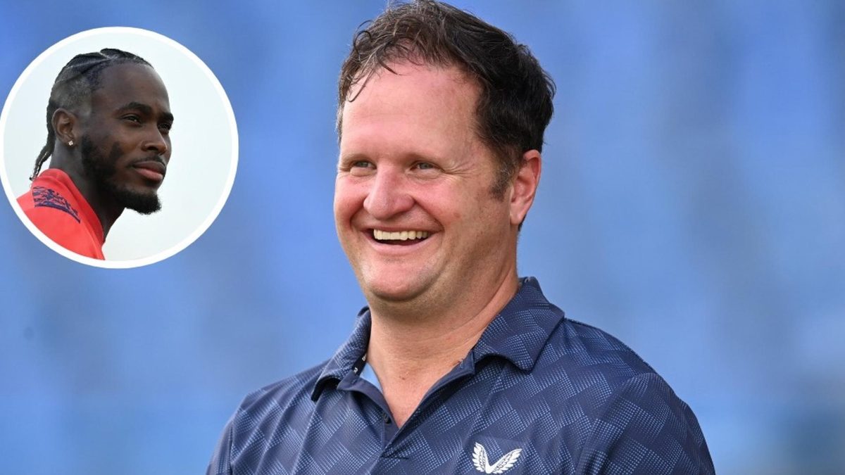 ECB's managing director of England men's cricket Rob Key (Main), Jofra Archer, who Key hopes will make a Test comeback next summer (inset)