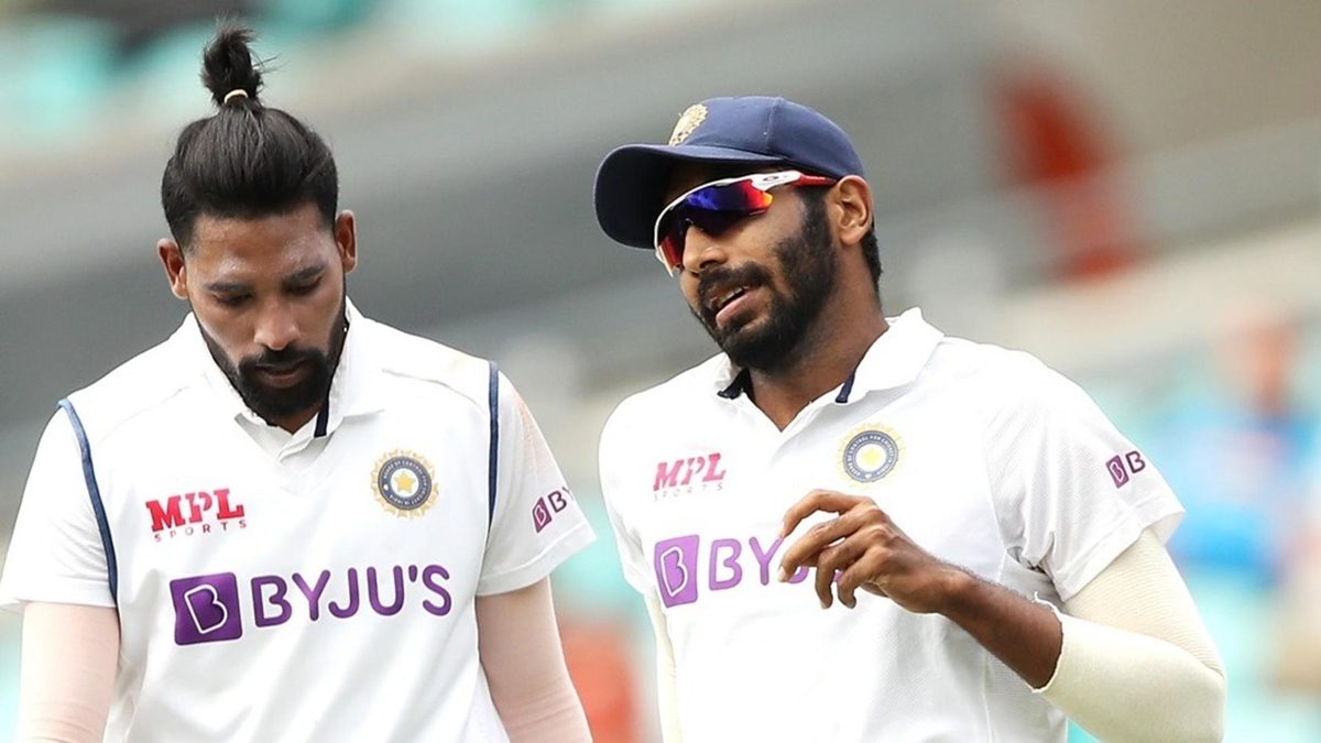 India went in with three seamers – Jasprit Bumrah, Mohammed Siraj, Akash Deep