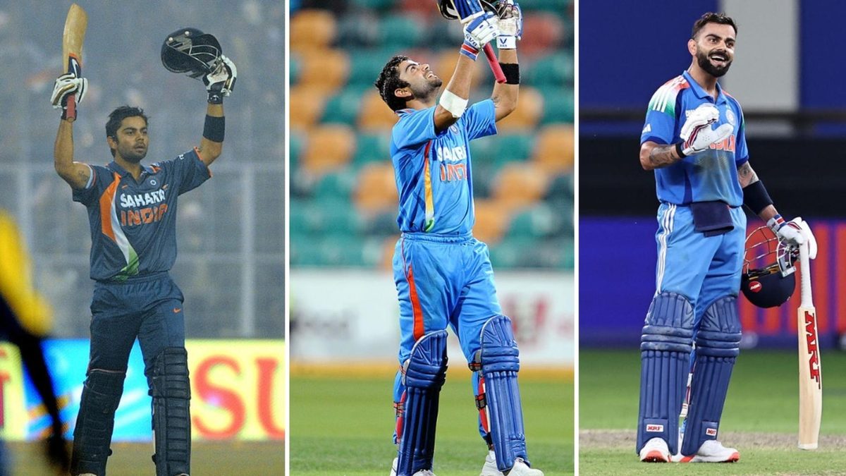 Virat Kohli completed a unique achievement during the course of his match-winning century against Pakistan, notching up an ODI ton in each country he has played in.