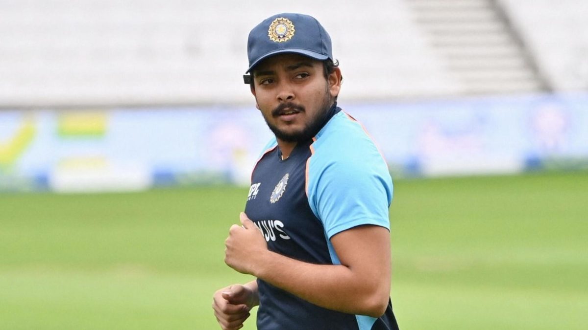 Prithvi Shaw last played for India in 2021