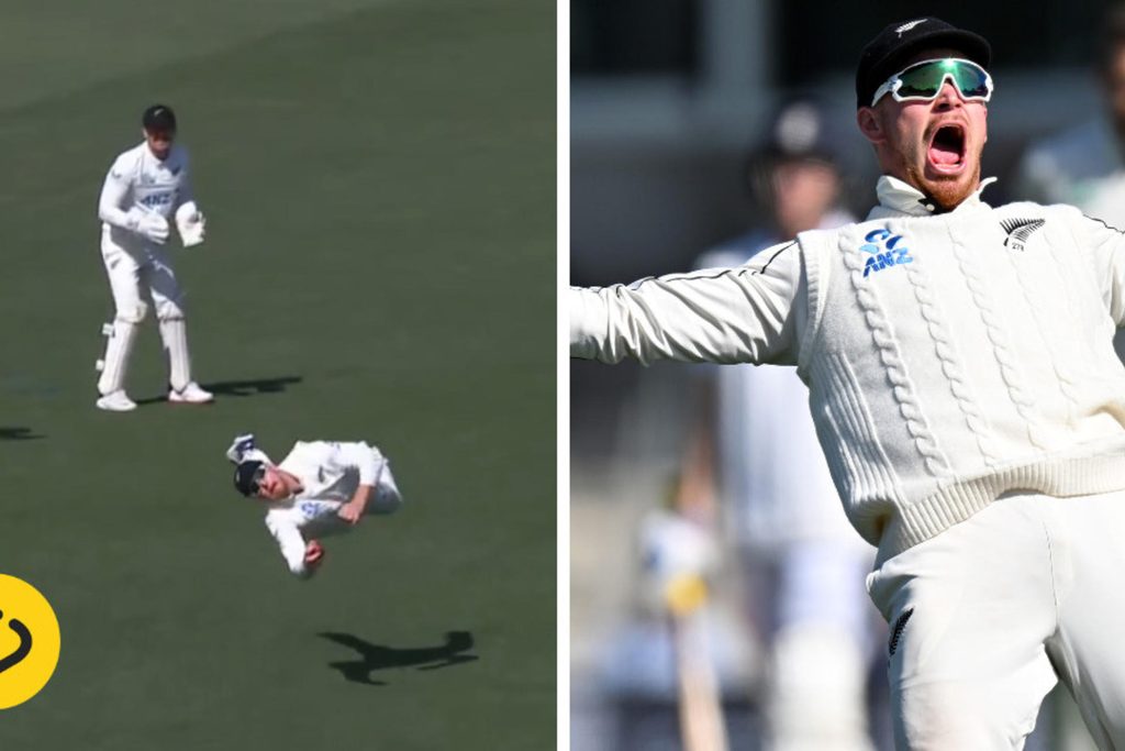 Watch: Glenn Phillips grabs flying stunner off full-blooded cut shot at gully