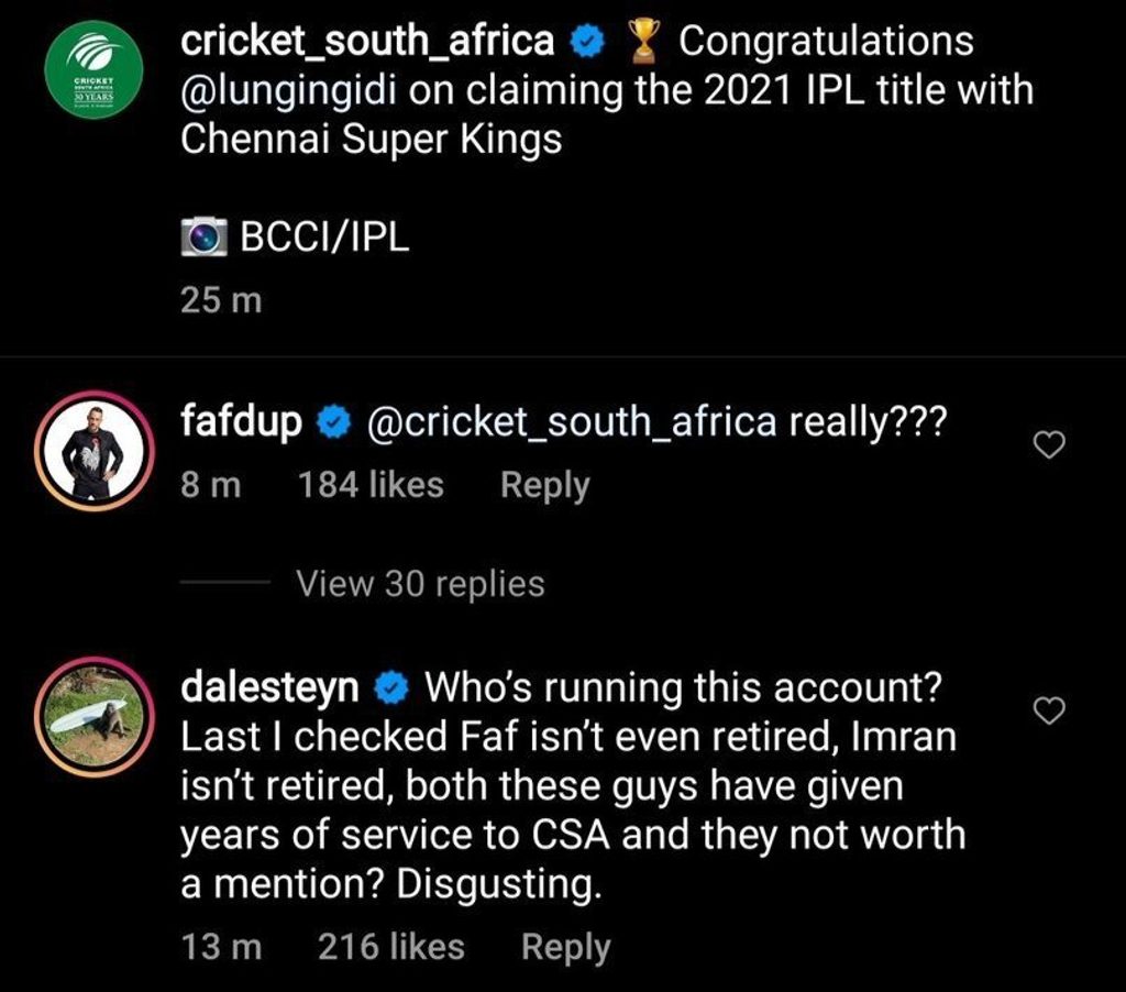 A screenshot of the now-deleted post