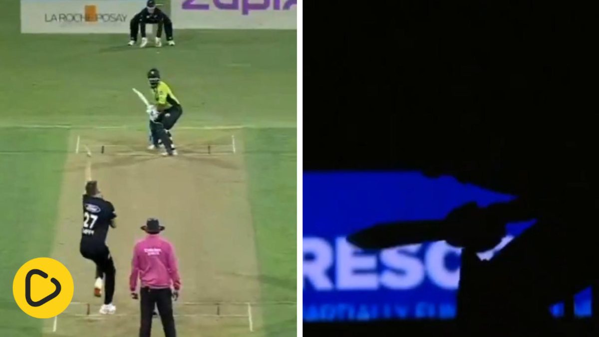 In a bizarre incident, the floodlights at the Bay Oval in Mount Maunganui, the venue for the third ODI between New Zealand and Pakistan, failed right before fast bowler Jacob Duffy was about to release the ball