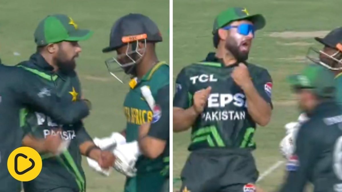 Temba Bavuma had to deal with wild celebrations by Pakistan
