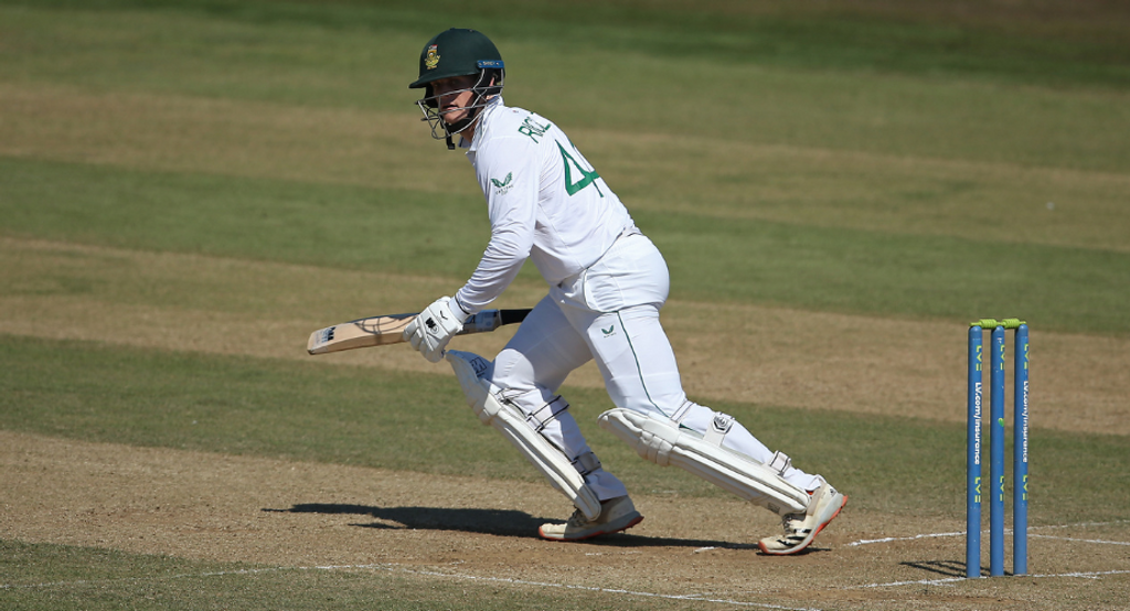 County-honed, red-hot Ryan Rickelton could be the ace up South Africa’s sleeve