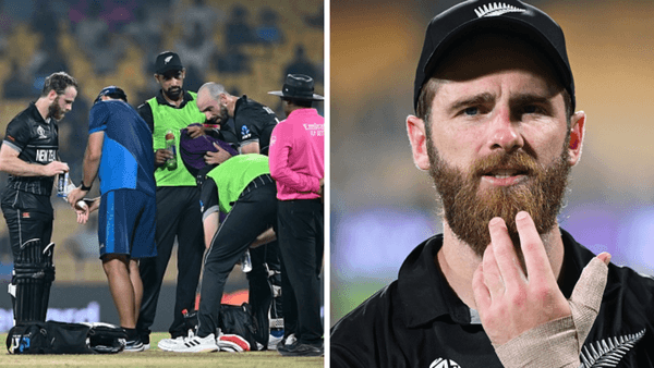 williamson-retires-hurt-throw-left-thumb-comeback-game-world-cup-2023-bangladesh-new-zealand.Click to read full article.