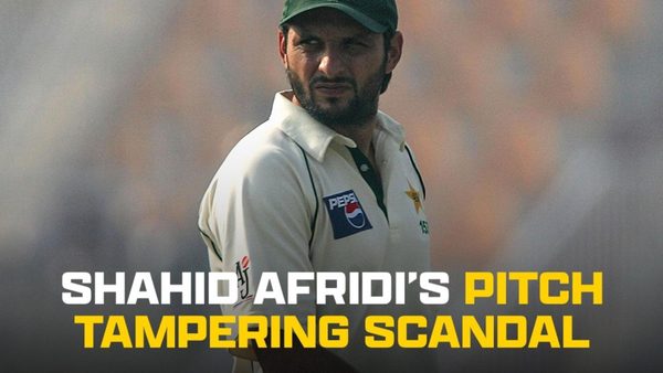 when-shahid-afridi-was-caught-pitch-tampering.Click to read full article.