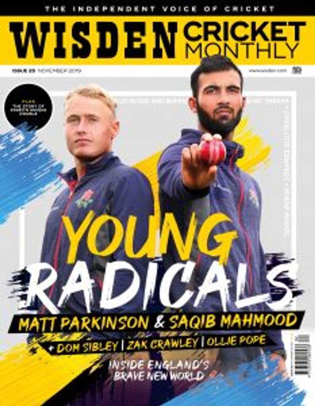 Wisden Cricket Monthly issue 25 cover