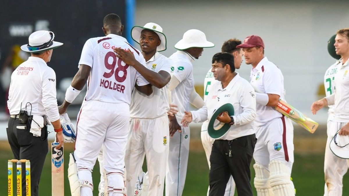 South Africa's WTC final chances dented by Trinidad draw