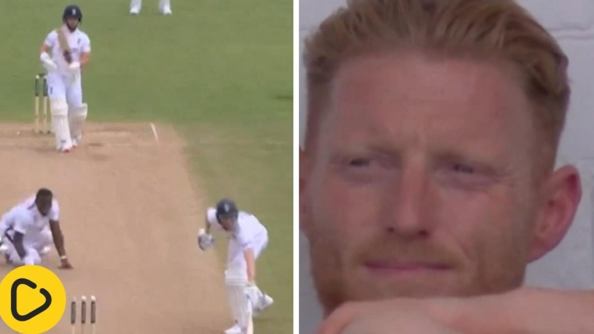 Stokes' reaction to Crawley run out