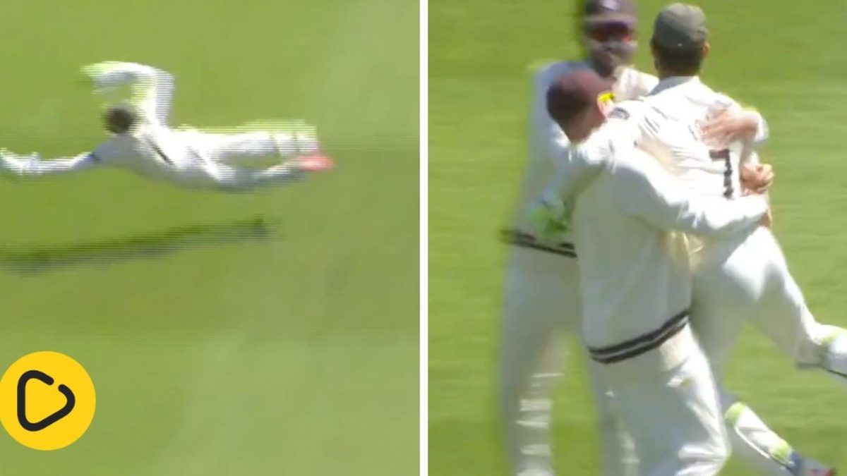 Ben Foakes takes one-handed stunner in County Championship