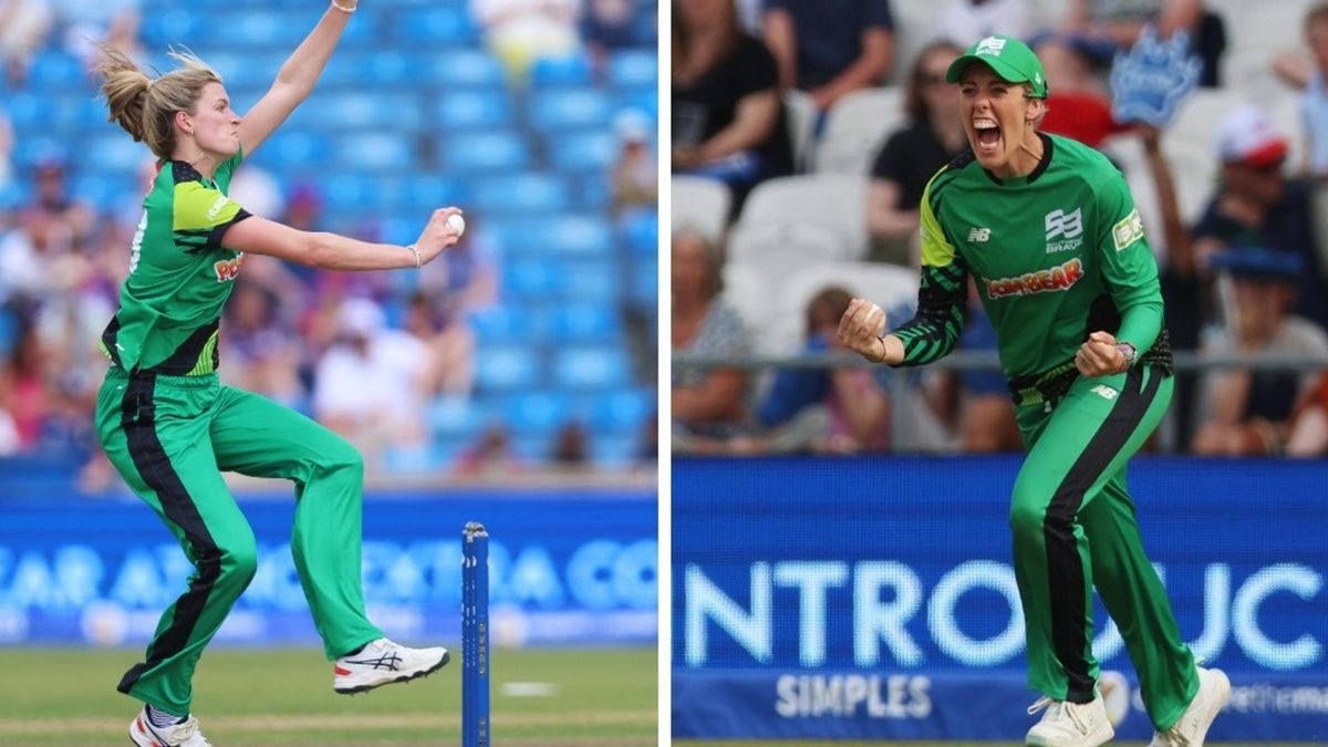Lauren Bell bowls scintillating spell in first-ever women's Hundred tie