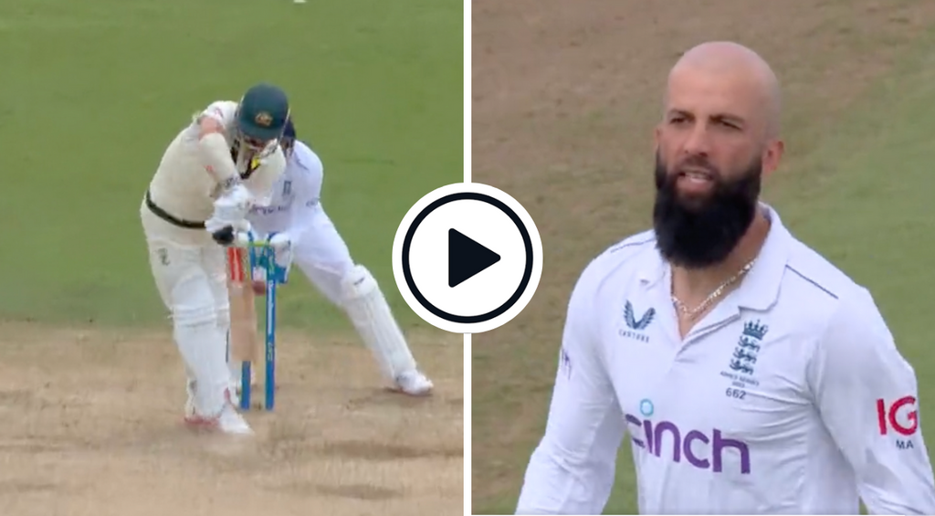Watch: Moeen Ali defies injured finger, finds Travis Head’s outside-edge with gripping off-break