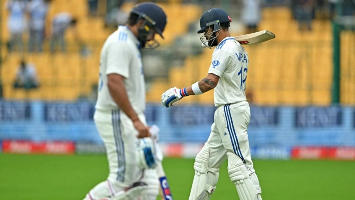 India collapsed to 10-3 in the first Test in Bengaluru against New Zealand