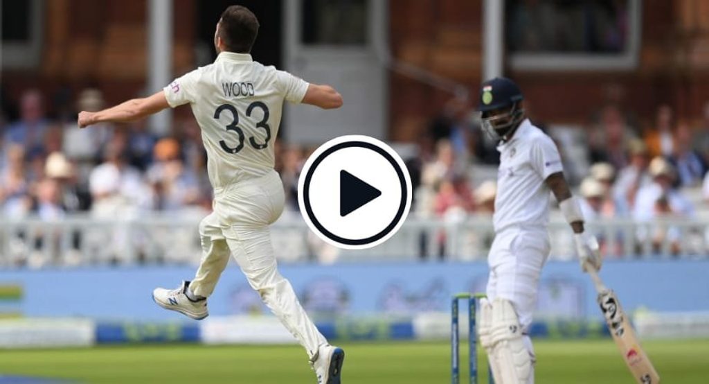Watch: Mark Wood rips out KL Rahul with 93.7mph missile
