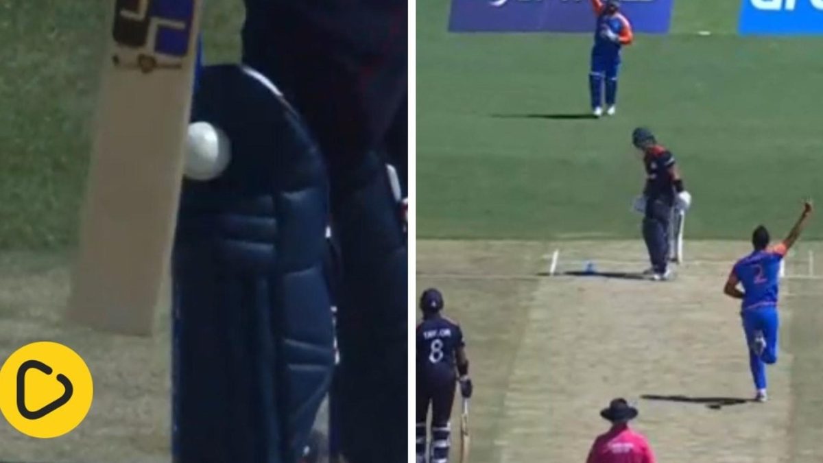 Watch: Arshdeep Singh became the first India bowler to pick a wicket with the first ball in a men’s T20 World Cup game, trapping the USA’s Shayan Jahangir plumb in front before setting off on a celebrappeal on Wednesday (June 12).