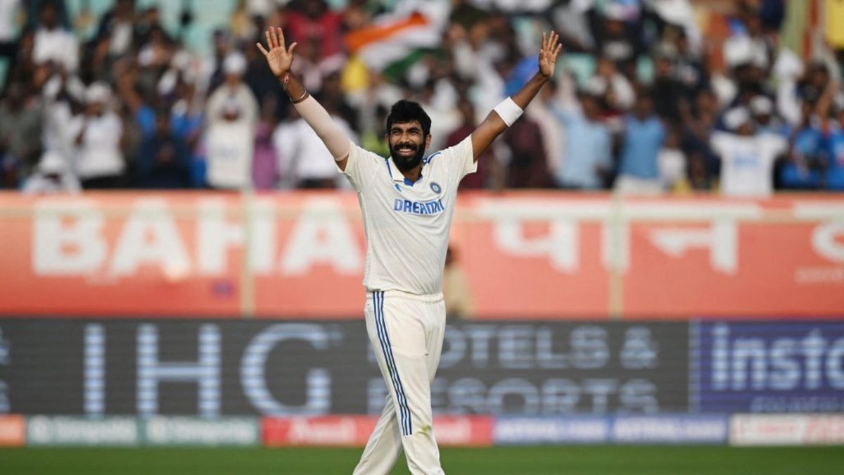 Jasprit Bumrah, who went past 400 international wickets on Friday.