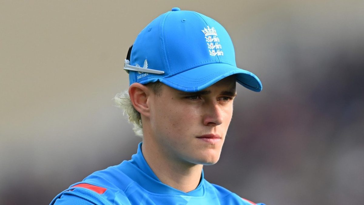 Jacob Bethell playing in his maiden ODI