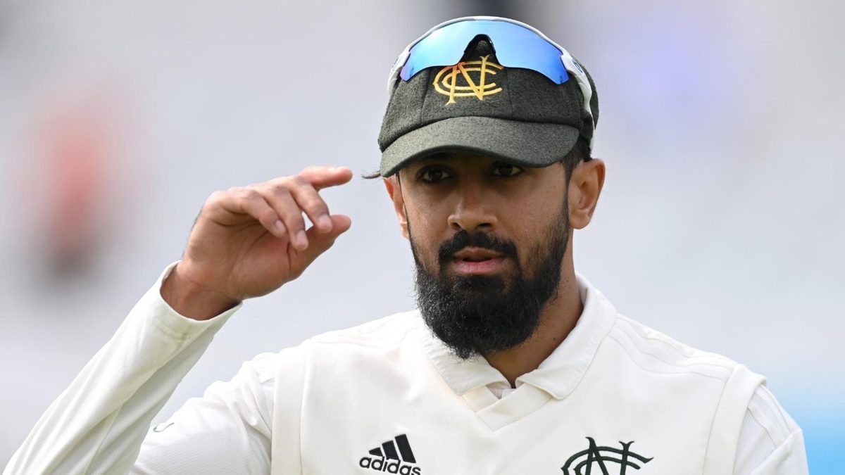 Haseeb Hameed captain's Nottinghamshire during a County Championship game