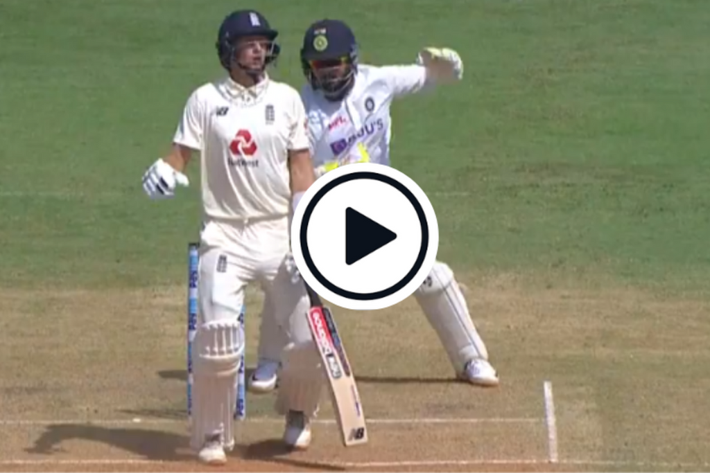 Watch: Pitch starts to show uneven bounce as Sundar strikes Root on glove from full length
