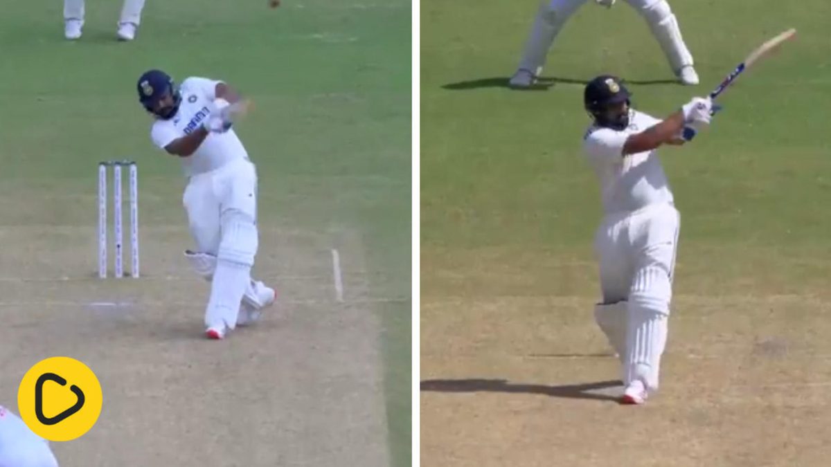 Rohit Sharma started his innings in the second Test between India and Bangladesh with consecutive sixes off his first two balls