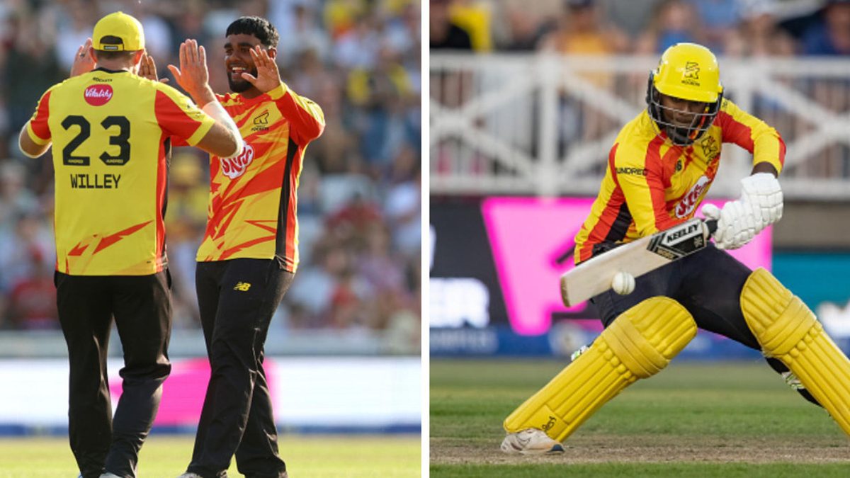 In The Hundred on Sunday (August 10), England spin bowler Rehan Ahmed again demonstrated his all-round prowess, helping Trent Rockets beat Northern Superchargers