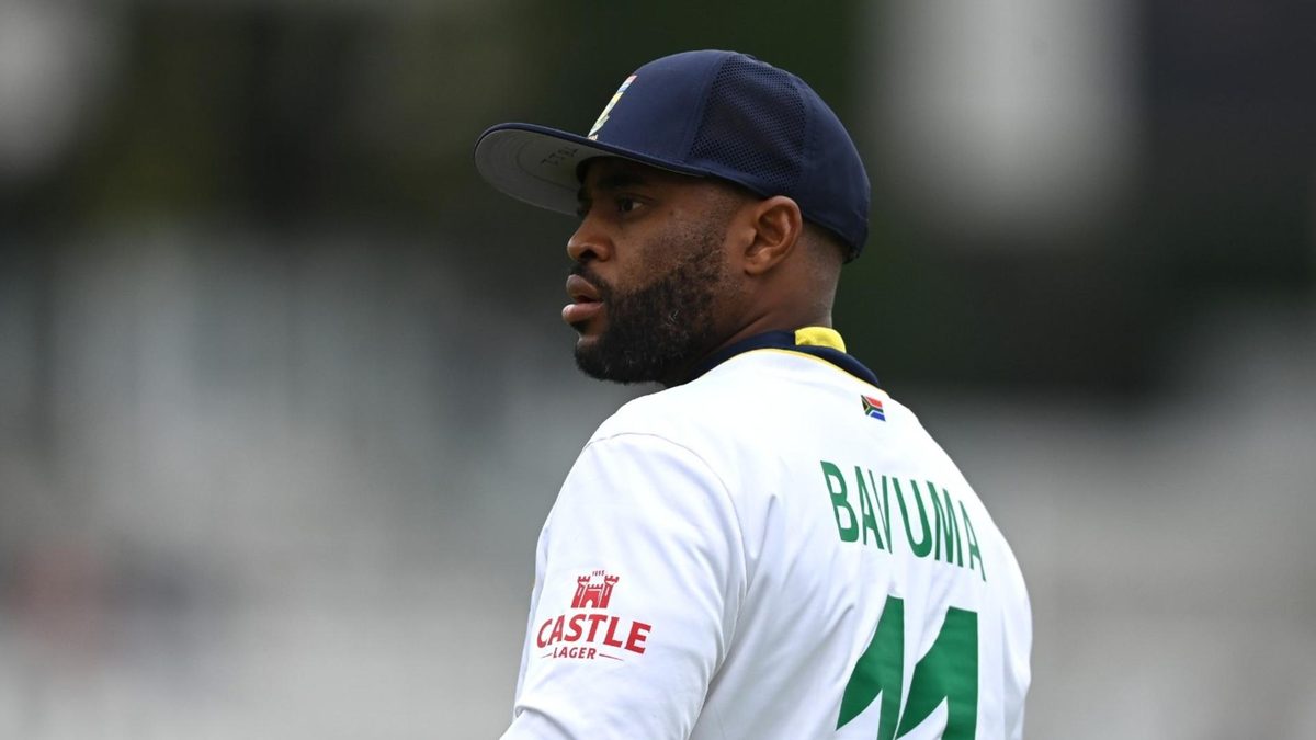 Temba Bavuma at Lord's ahead of the 2025 World Test Championship final