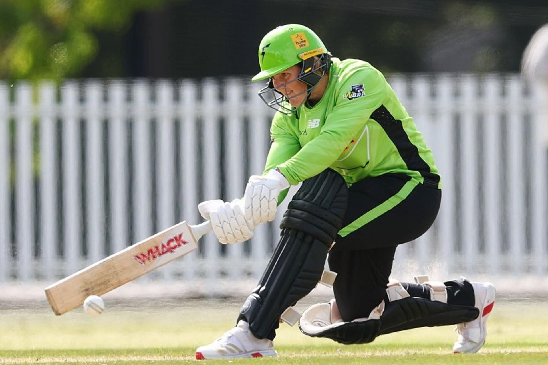 15-ball fifty: Sister of Australia international equals world record on Super Smash debut