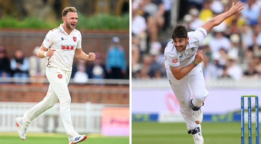 England name debutant, returning fast bowler in XI for Zimbabwe Test