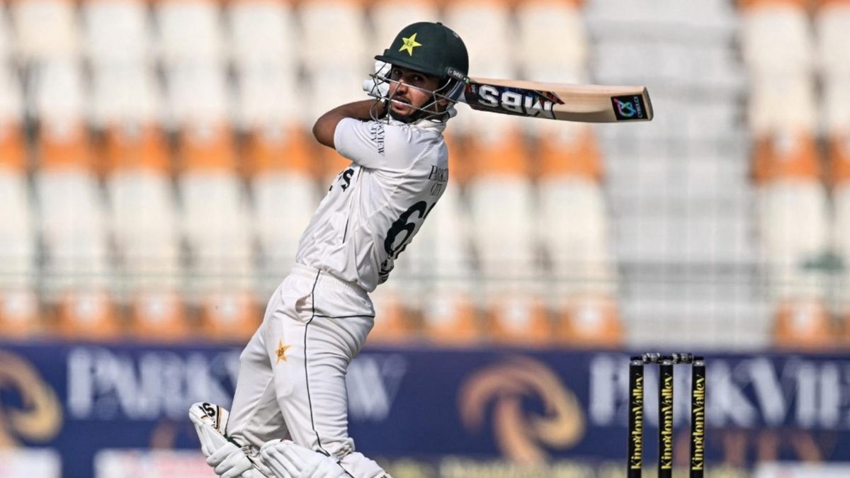 Saim Ayub played a horror shot while trying to save a Test against England and it might have put his Test future under scanner