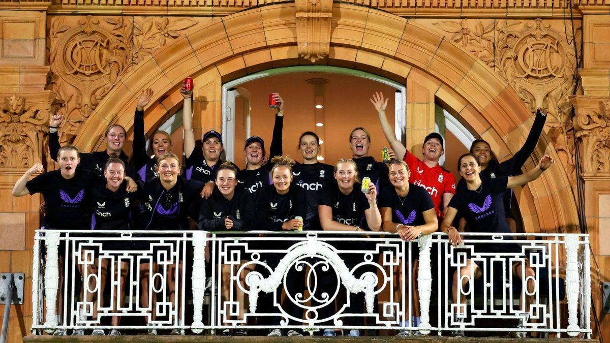 England women celebrate unbeaten home summer 2024