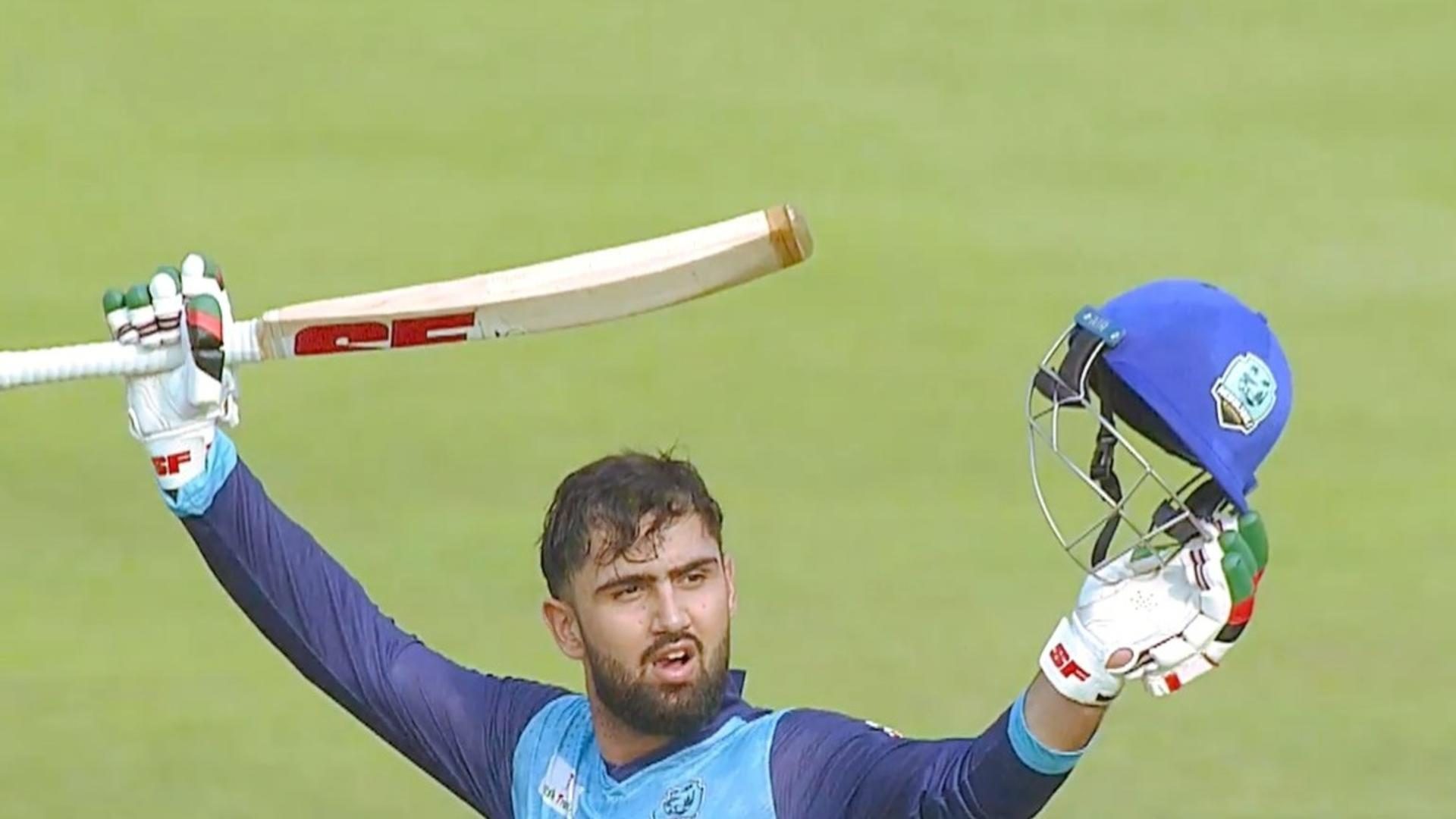 50 Sampai 100 Dalam 20 Bola: Putra Legenda Afghanistan Mengalahkan Ayah Dengan Gadis T20 Century Di Liga Premier Bangladesh