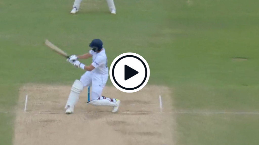 Watch: Joe Root reverse-scoops Shardul Thakur for six during epic Edgbaston run-chase