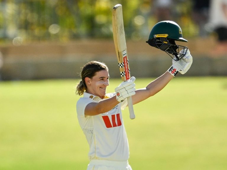 three-years-three-opponents-three-centuries-australia-all-rounder-annabel-sutherland-sets-test-world-record-against-india.Click to read full article.