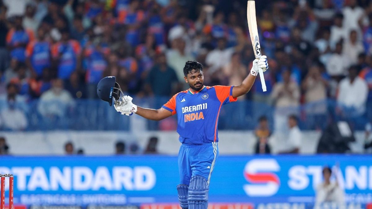 Sanju Samson hit the second-fastest T20I century by an India batter against Bangladesh